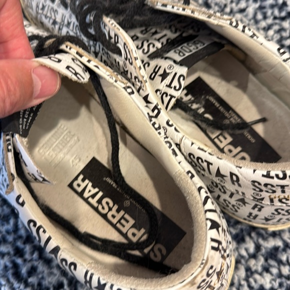 Golden Goose Superstar - in white leather stamped with the “SS⭐️R” abbreviation - Picture 7 of 12
